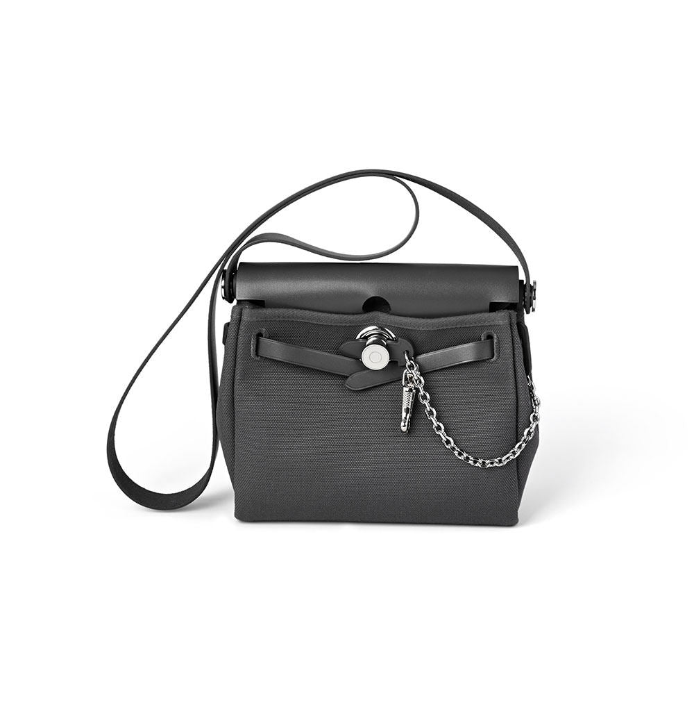 Strapory Protective Leather Flap Closure Tab & Chain for Hermès Herbag