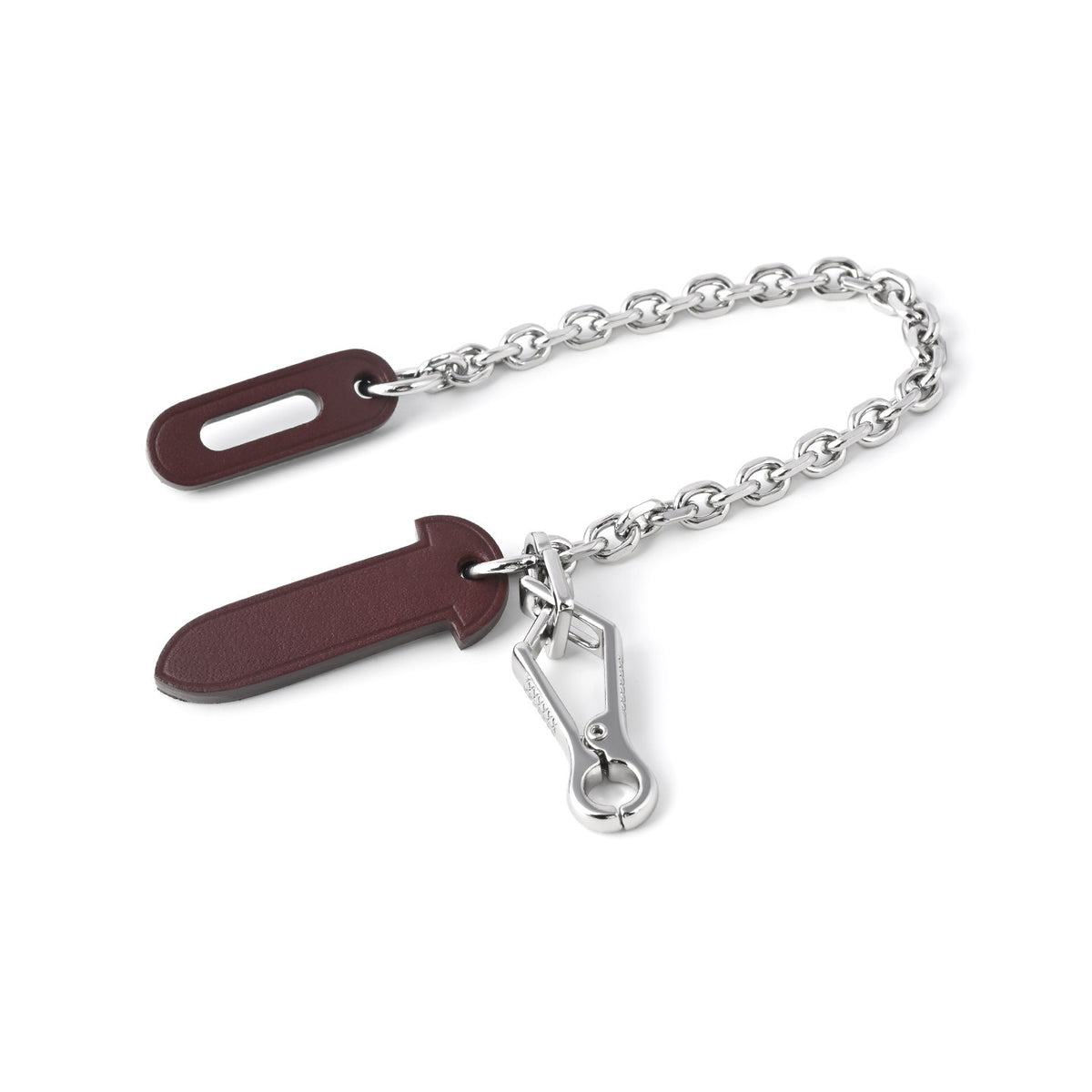 Strapory Protective Leather Flap Closure Tab & Chain for Hermès Herbag