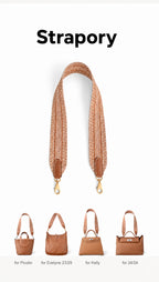 Strapory Woven Wide Shoulder Strap for Kelly 25, 28 & 32, Bolide 27&31 Bags