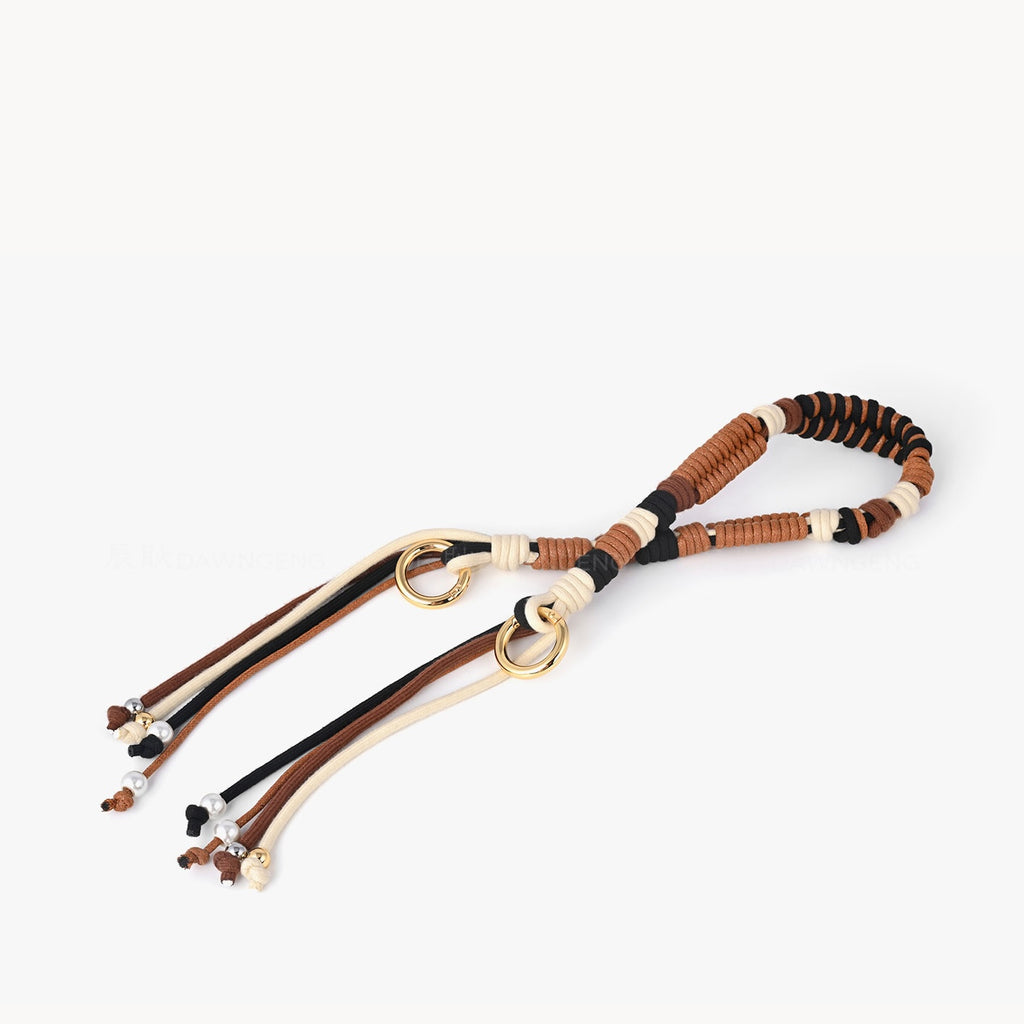 Strapory Nomad Beaded & Woven Tassel Strap for Hermes Evelyne 16/23