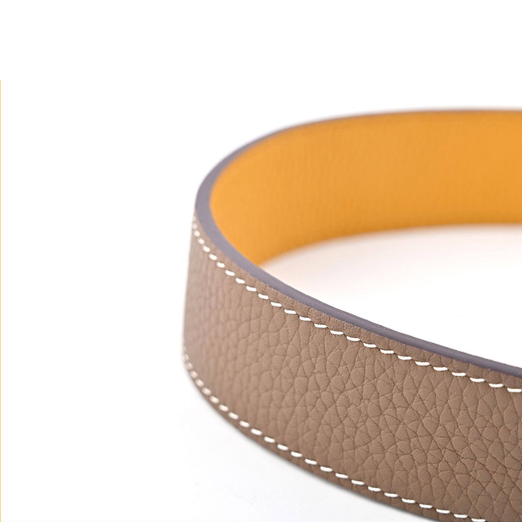 Strapory Leather Replacement Strap Compatible with Hermes Evelyne 23/29 (Wide)