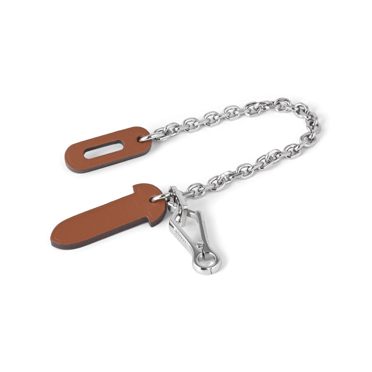 Strapory Protective Leather Flap Closure Tab & Chain for Hermès Herbag