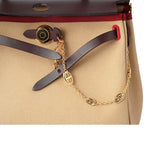 Strapory Roulis Leather Flap Closure Tab & Chain for Hermès Herbag