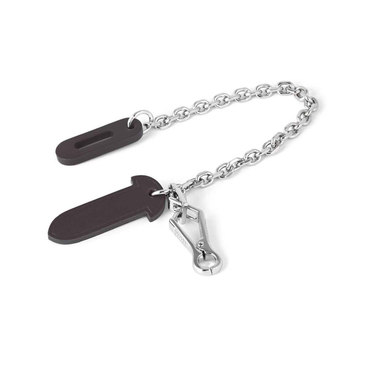 Strapory Protective Leather Flap Closure Tab & Chain for Hermès Herbag