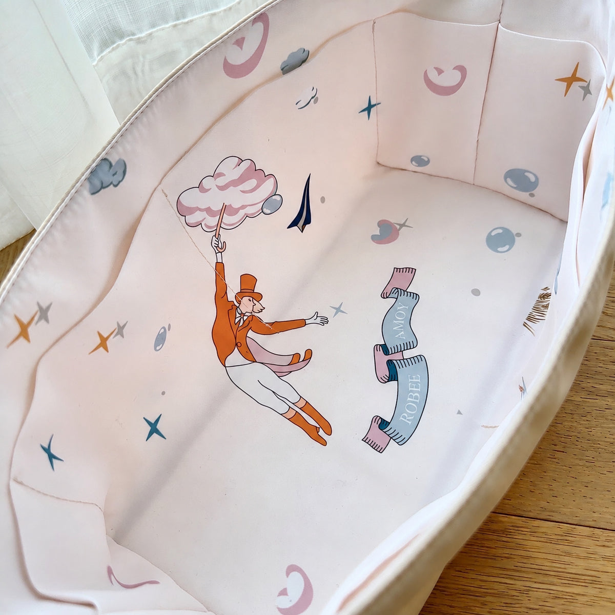 Strapory Satin Luxe Cloud Wonders Organizer for Lindy