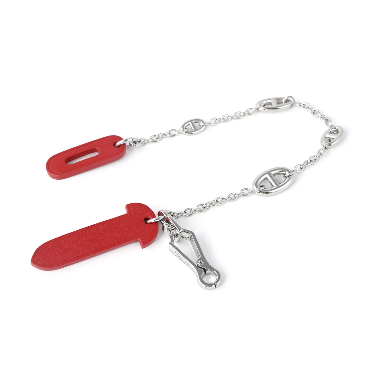 Strapory Roulis Leather Flap Closure Tab & Chain for Hermès Herbag