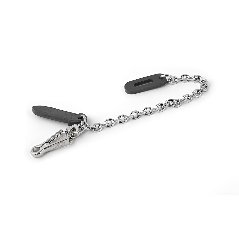Strapory Protective Leather Flap Closure Tab & Chain for Hermès Herbag