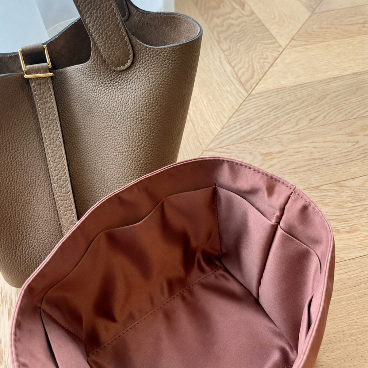 Strapory Satin Luxe Organizer for Picotin