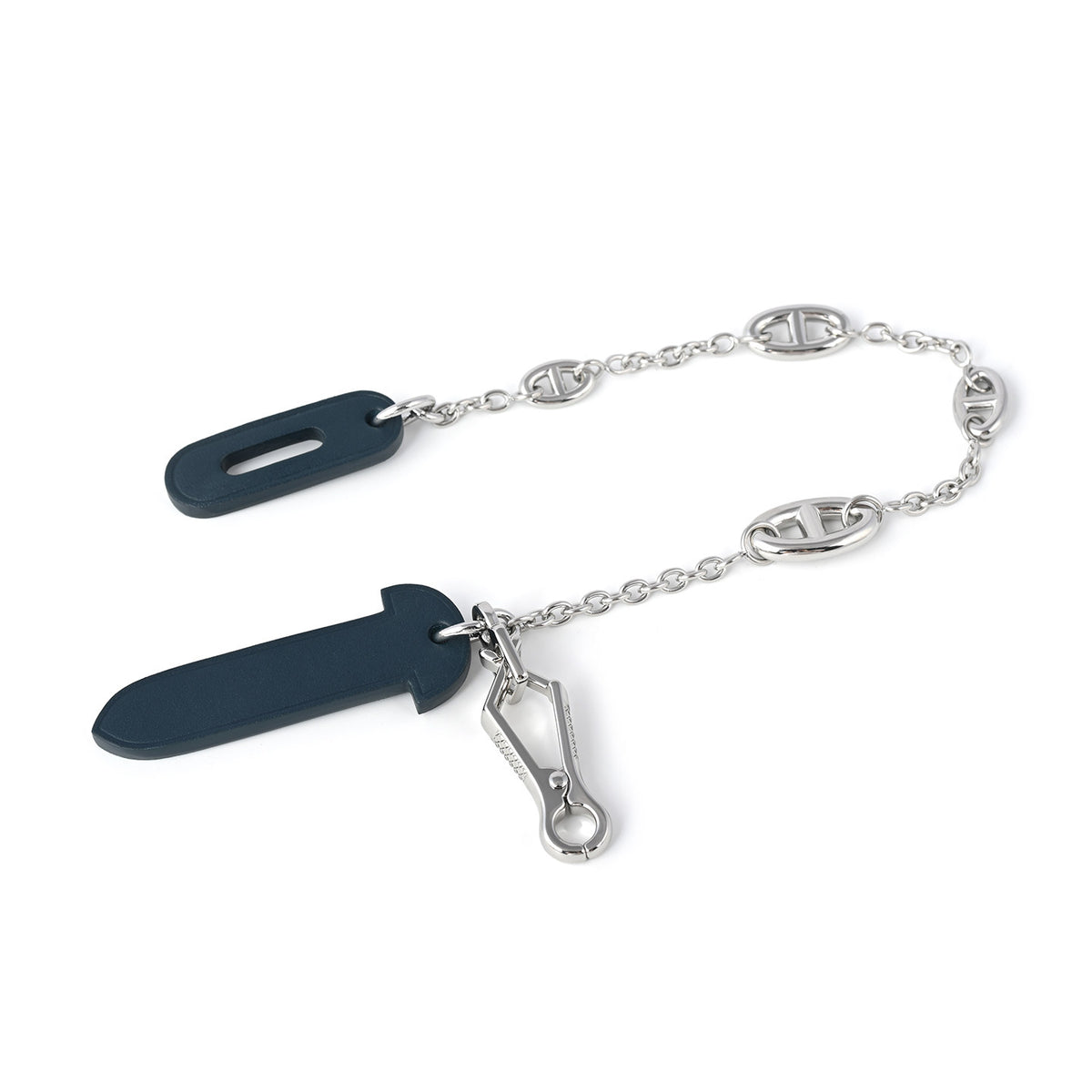 Strapory Roulis Leather Flap Closure Tab & Chain for Hermès Herbag