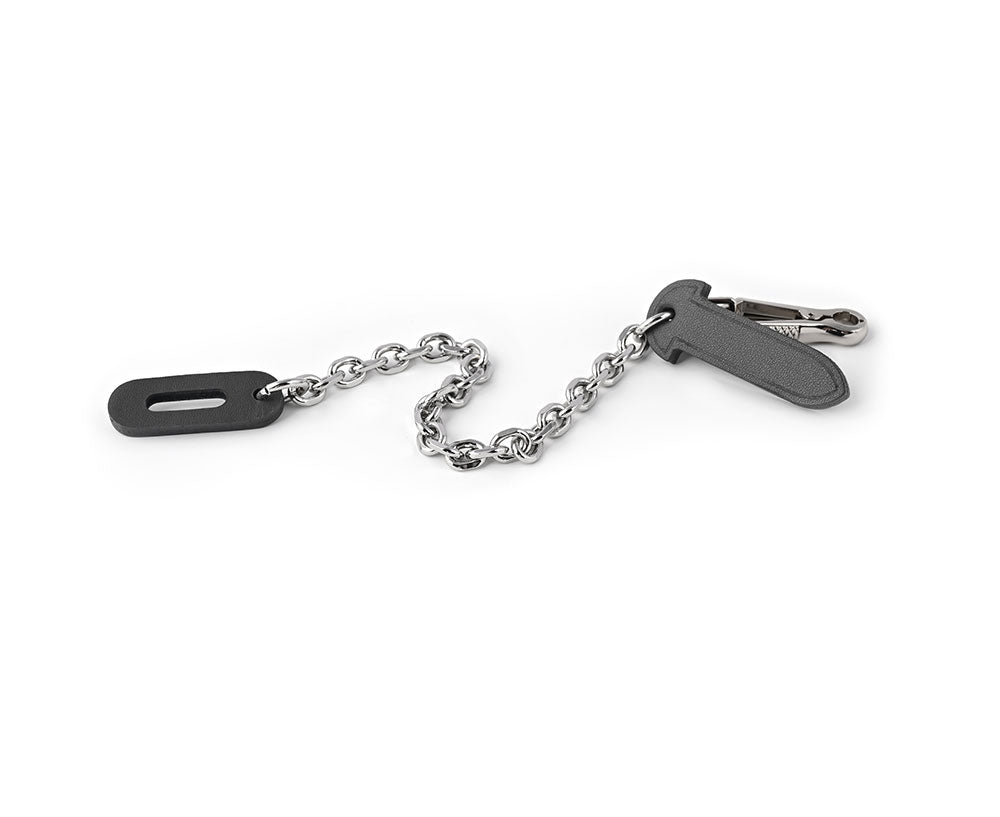 Strapory Protective Leather Flap Closure Tab & Chain for Hermès Herbag