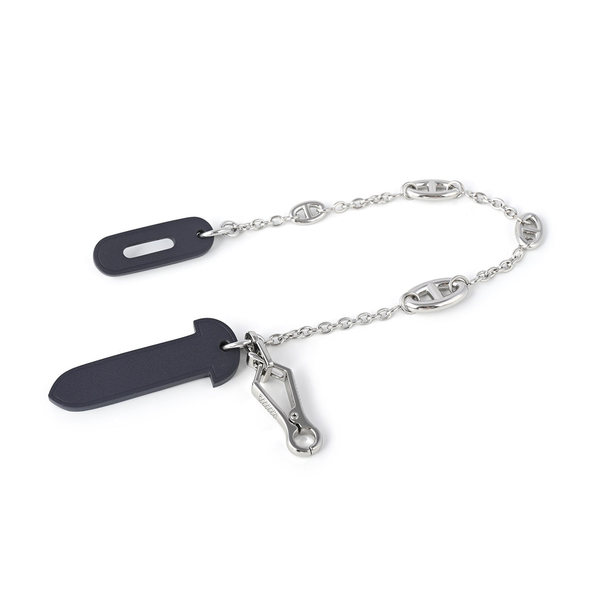 Strapory Roulis Leather Flap Closure Tab & Chain for Hermès Herbag
