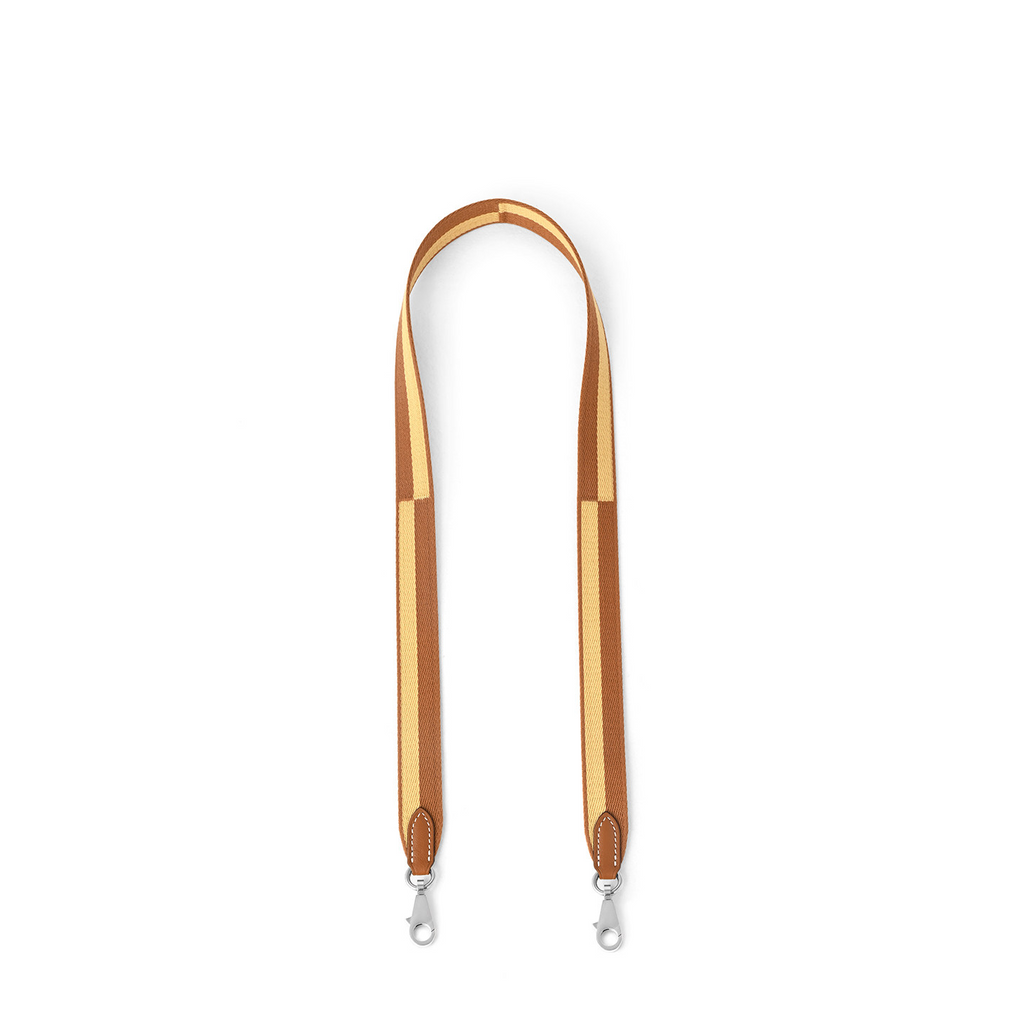 Strapory Geometric Woven Slim Shoulder Strap for 24/24 bag, Kelly bag, Bolide bag-0.98“ wide