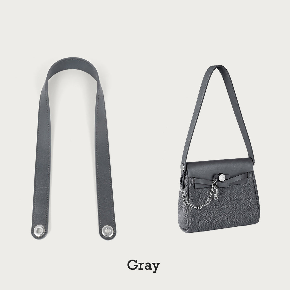 Strapory Leather Replacement Strap Compatible with Hermes Mini Herbag