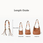 Strapory Nomad Beaded & Woven Tassel Strap for Hermes Evelyne 16/23