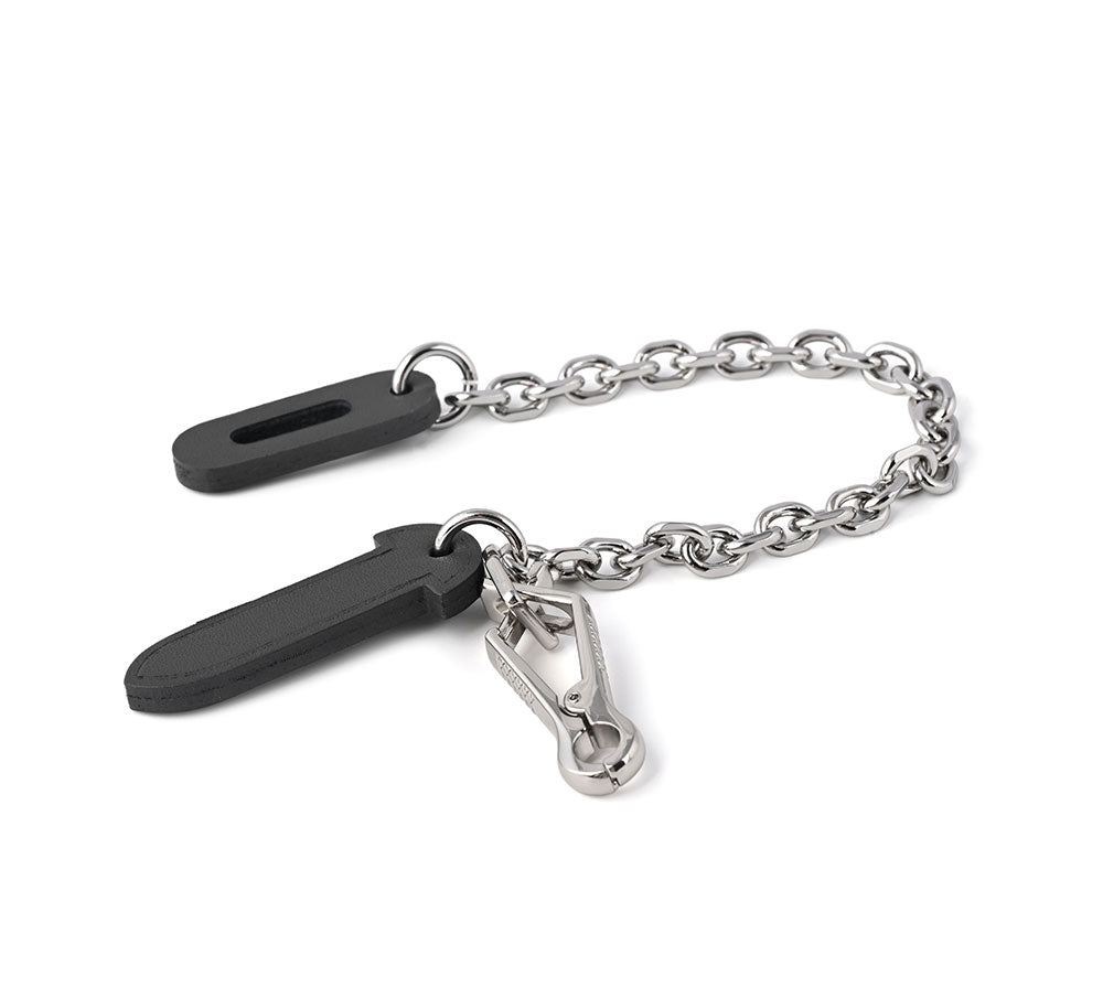 Strapory Protective Leather Flap Closure Tab & Chain for Hermès Herbag