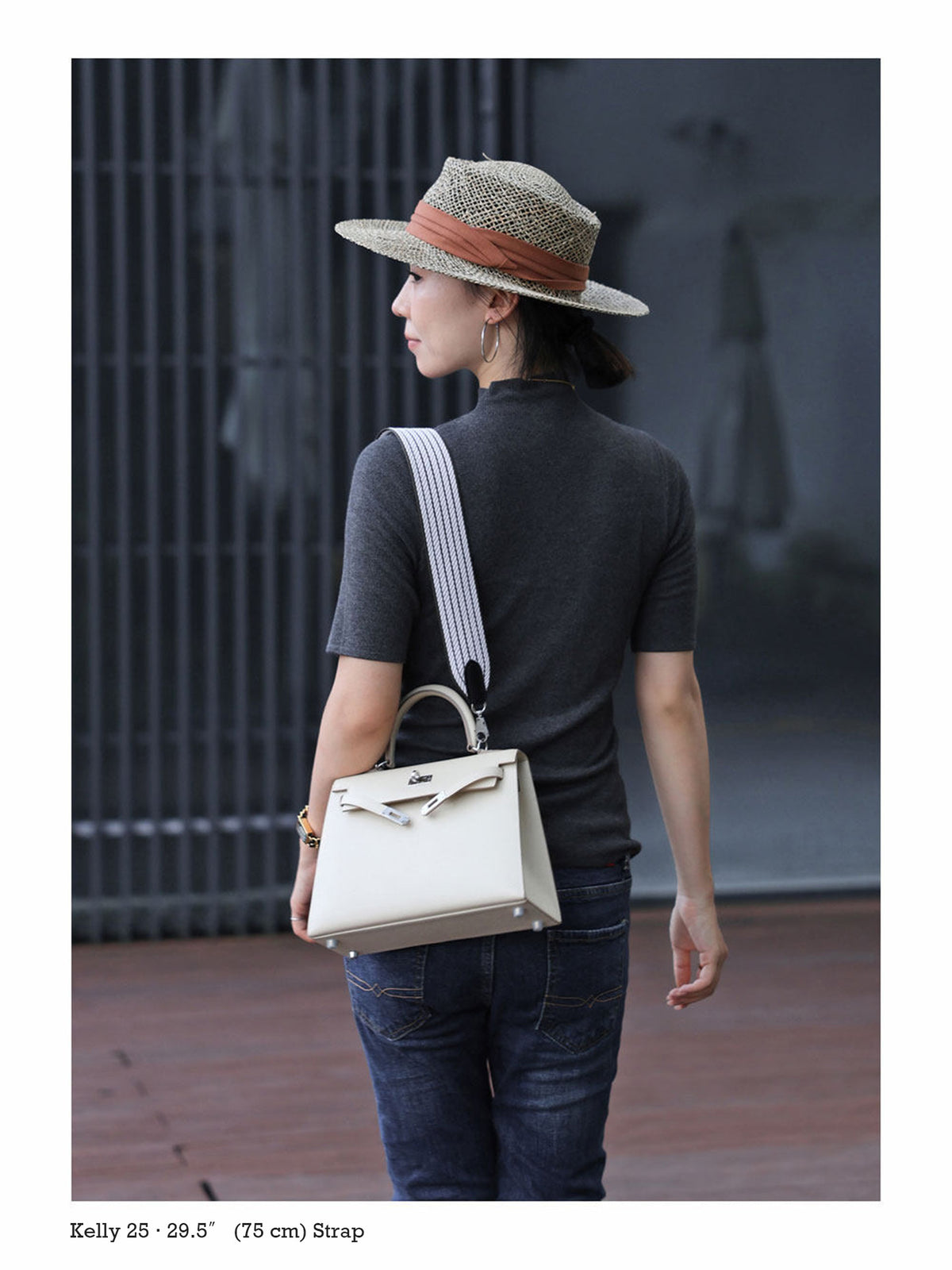 Strapory Wheatweave Wide Shoulder Strap for Kelly 25, 28 & 32 and Bolide 27 & 31 Bags