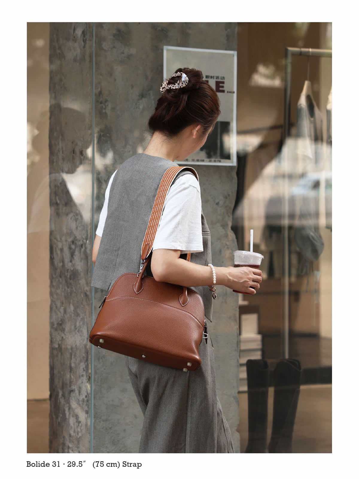 Strapory Wheatweave Wide Shoulder Strap for Kelly 25, 28 & 32 and Bolide 27 & 31 Bags