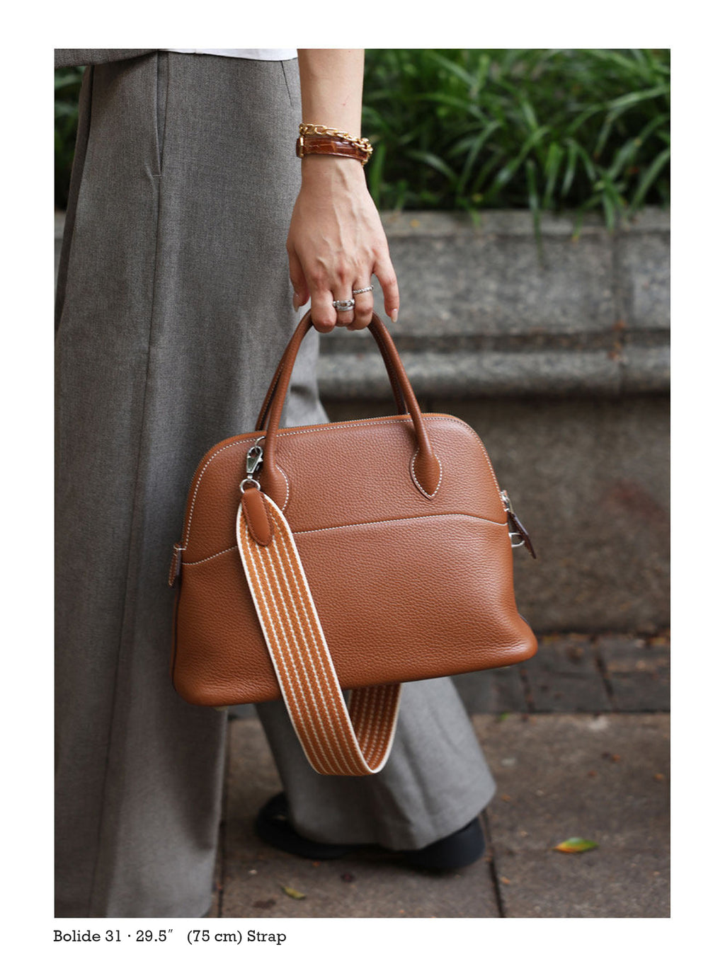 Strapory Wheatweave Wide Shoulder Strap for Kelly 25, 28 & 32 and Bolide 27 & 31 Bags