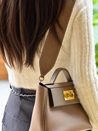 Strapory Leather Replacement Strap Compatible with Hermes Kelly, 24/24, Bolide & more