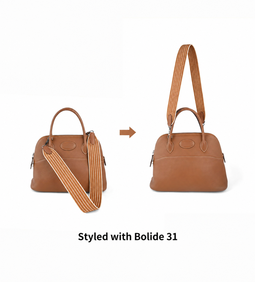 Strapory Wheatweave Wide Shoulder Strap for Kelly 25, 28 & 32 and Bolide 27 & 31 Bags