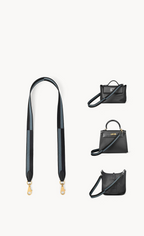 Strapory Geometric Woven Wide Shoulder Strap for 24/24 bag, Kelly bag, Bolide bag-1.97" wide